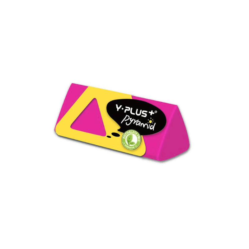 Y-Plus+ Pyramid Pencil Eraser – 1Pcs