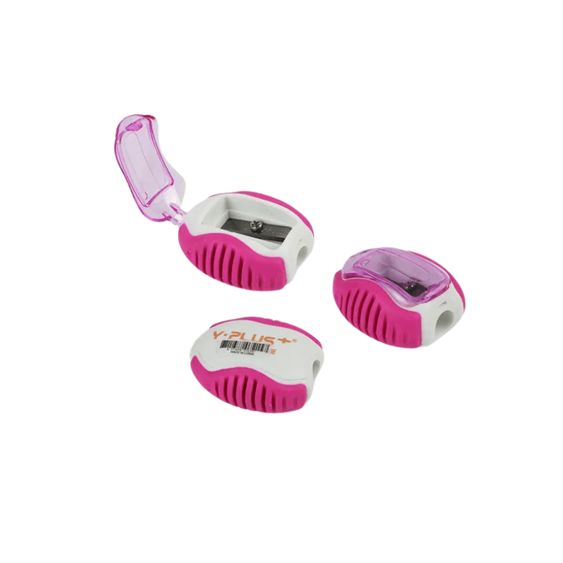 Y-Plus+ Shuttle Soft Grip Pencil Sharpener – 1Pcs